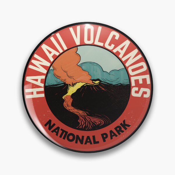 Item preview, Retro Hawaii Volcanoes National Park designed and sold by HalpinDesign.