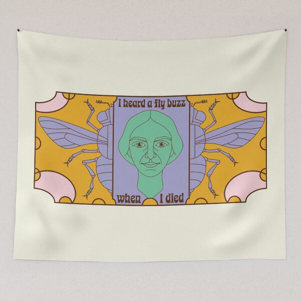 Item preview, I heard a fly buzz when I died - Emily Dickinson designed and sold by jholbo.