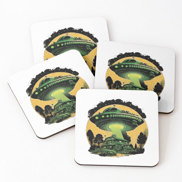 Item preview, Alien invasion in the suburbs designed and sold by bobbobroberts.