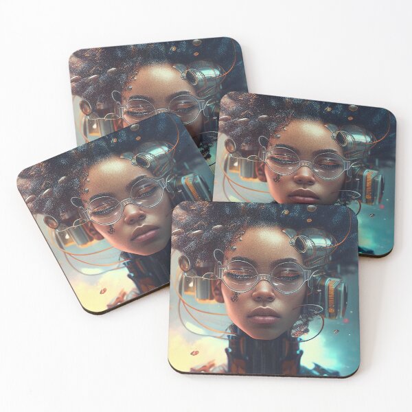 Item preview, Afrofuturistic Dream designed and sold by MidJourneymen.