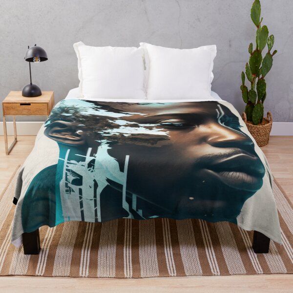 Item preview, Afrocentric Double Exposure designed and sold by MidJourneymen.