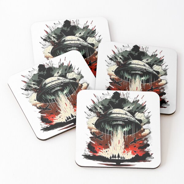 Item preview, UFOs at war designed and sold by bobbobroberts.