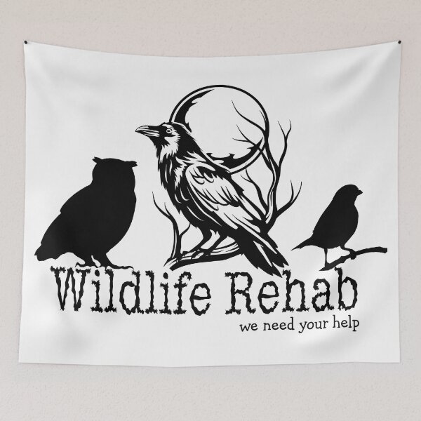 Item preview, Birds Wildlife Rehabilitation We Need Your Help designed and sold by The Tinker Man's Daughter.