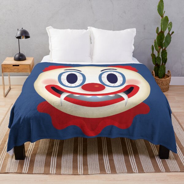 Item preview, Creepy Clown Vampire Face Emoji designed and sold by jeff-jones.