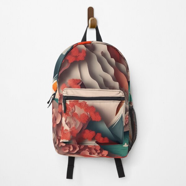 Item preview, Mountain Flowers in Paper art style designed and sold by FormFinder.