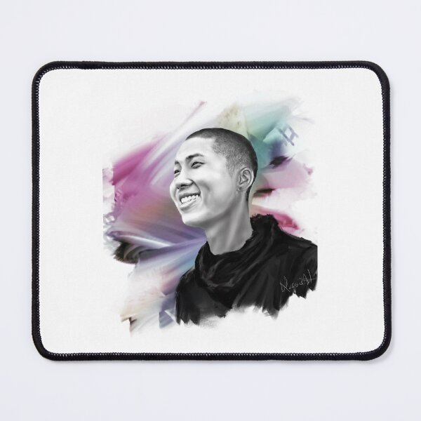 Item preview, Namjoon RM BTS buzzcut fanart kpop designed and sold by Krasiaart.