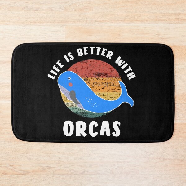 Item preview, life is better with orcas designed and sold by Catsloversdotme.