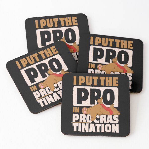 Item preview, I Put The Pro in Procrastination designed and sold by zawitees.