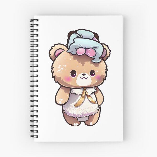 Item preview, Little female bear wearing a hat  designed and sold by IKrakenArts.