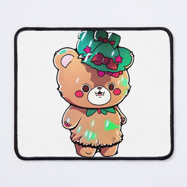 Item preview, Little angry bear wearing a hat designed and sold by IKrakenArts.