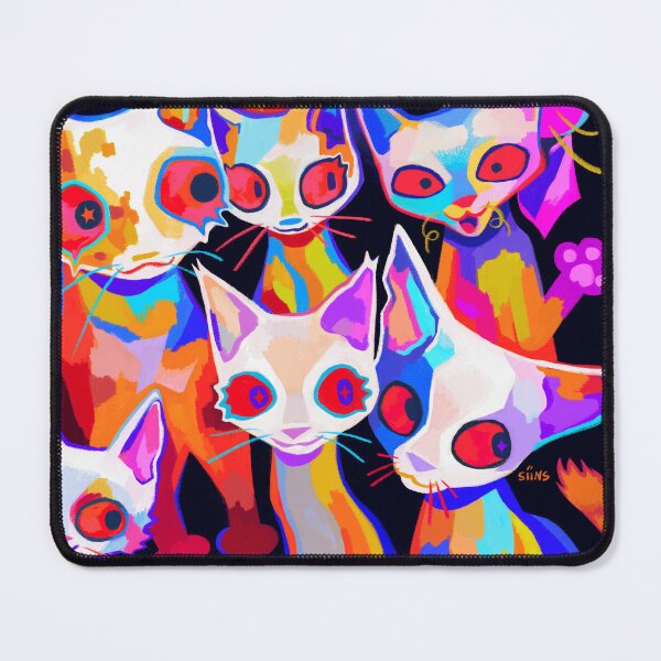 Item preview, Colourful Cats designed and sold by siins.