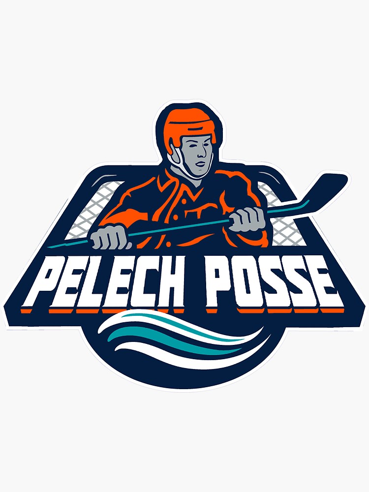 Pelech Posse Reverse Retro  New York Islanders Sticker for Sale