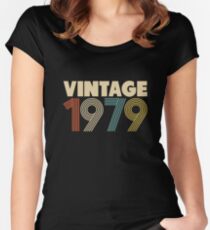 Jahrgang 1979 - 39. Geburtstag Tailliertes Rundhals-Shirt