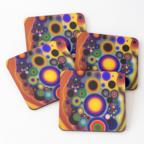 Item preview, Colorful circles designed and sold by Tw1nsAIArt.