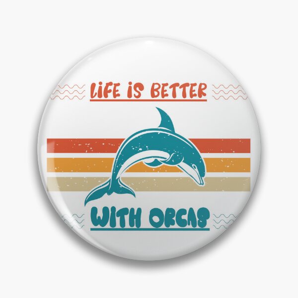 Item preview, Life is better with orcas designed and sold by Print_Fuse.