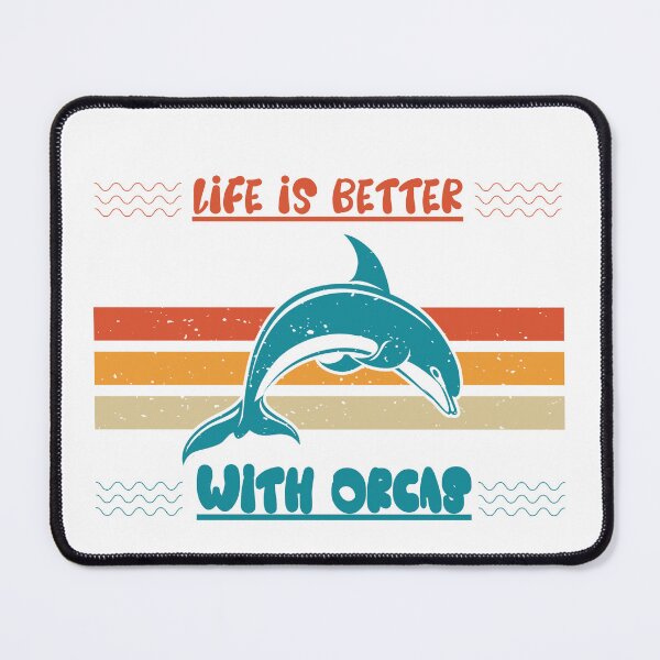 Item preview, Life is better with orcas designed and sold by Print_Fuse.