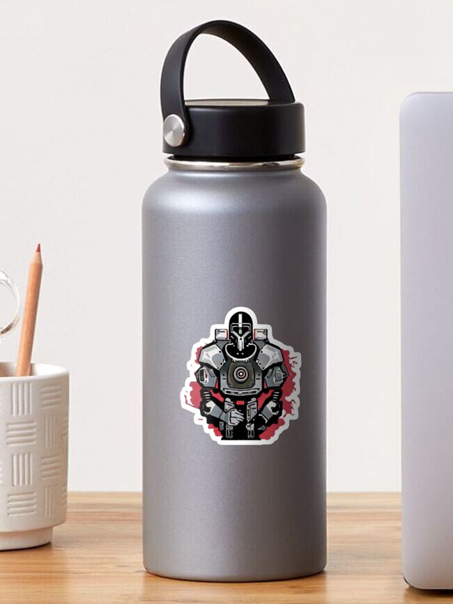 Thumbnail 1 of 3, Sticker, murderbot designed and sold by doomwalker2010.