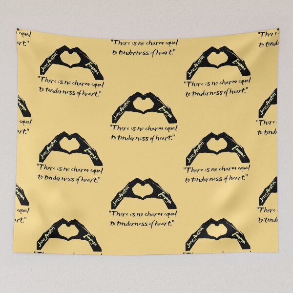 Item preview, Jane Austen quote: There is no charm equal to tenderness of heart designed and sold by artbleed.