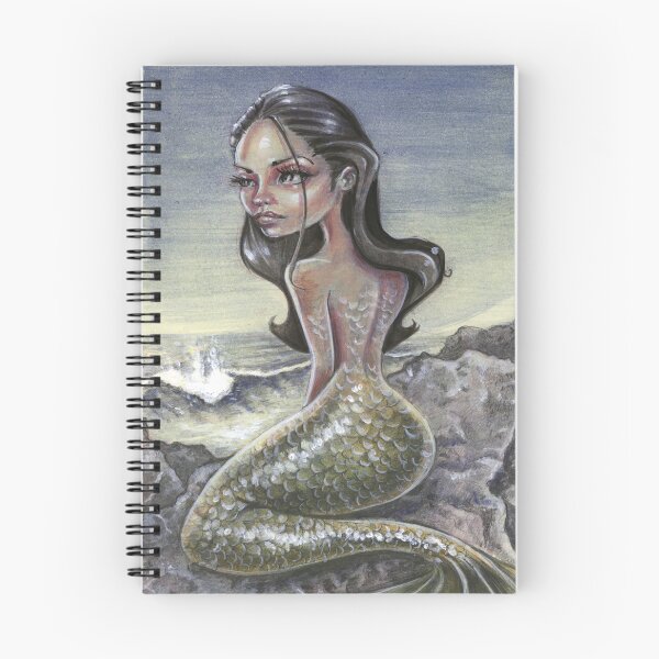 Item preview, moleskine mermaid  designed and sold by Michael Scholl.