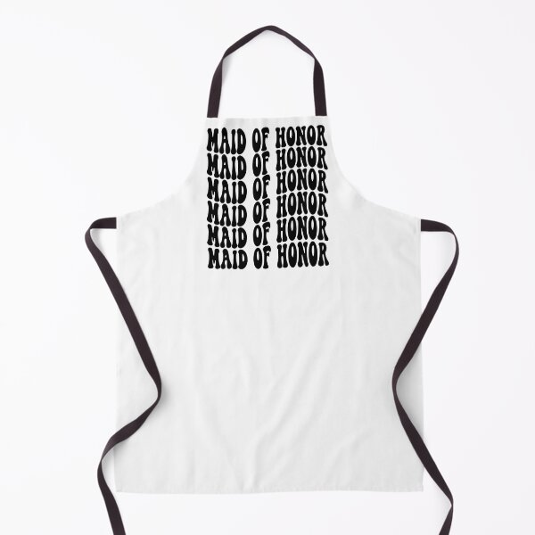 Item preview, Maid Of Honor Black Retro Graphic Bridal Party Gifts for Bachelorette Party designed and sold by mysticblvd.