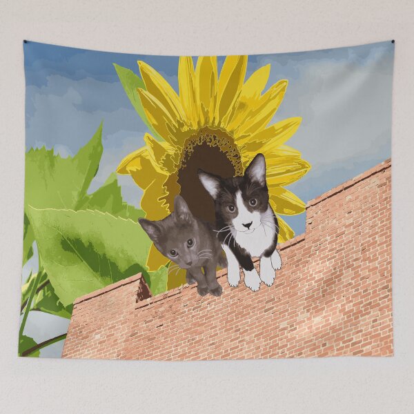 Item preview, Cats On A Wall designed and sold by Sandra O'Toole.