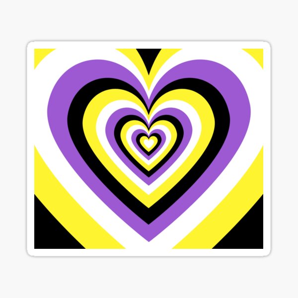 Item preview, Nonbinary Hearts designed and sold by gaesthetik.