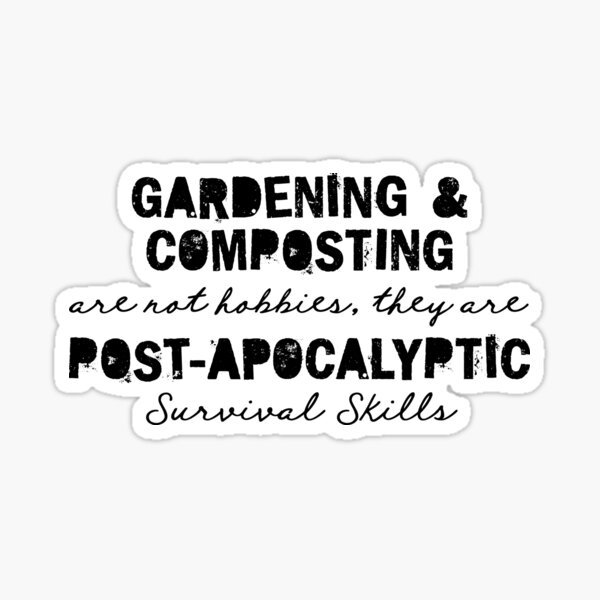 Item preview, compost (post-apocalyptic skills) designed and sold by mystudiocreate.