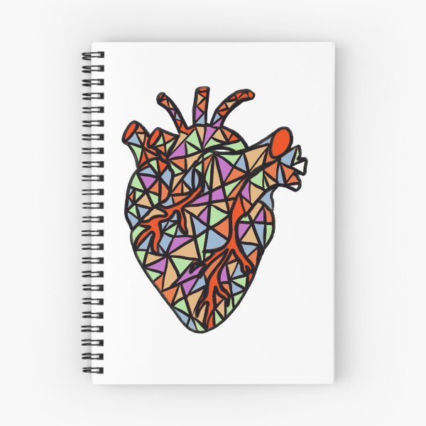 Aperçu de l'œuvre Coeur coloré créée et vendue par Mostly Medical.
