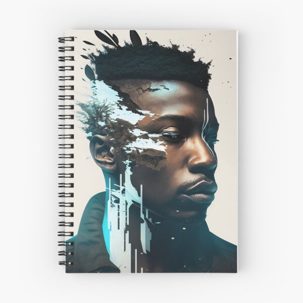 Item preview, Afrocentric Double Exposure designed and sold by MidJourneymen.