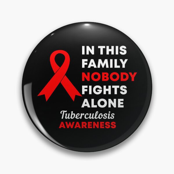 Item preview, In This Family Nobody Fights Alone Tuberculosis Disease Awareness designed and sold by Color-Sparkle.