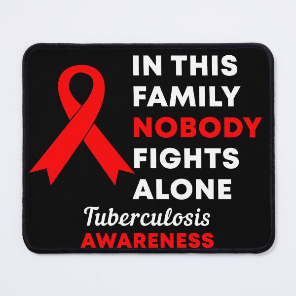 Item preview, In This Family Nobody Fights Alone Tuberculosis Disease Awareness designed and sold by Color-Sparkle.