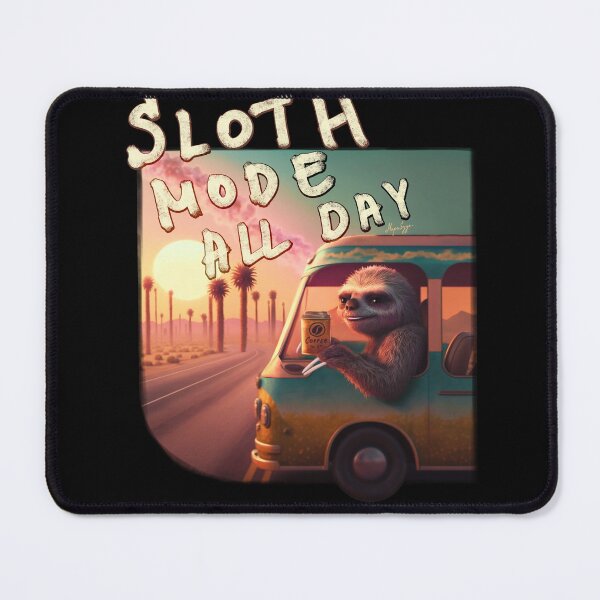 Item preview, Sloth mode all day designed and sold by marabuda.