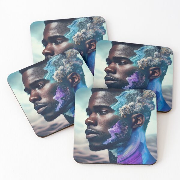 Item preview, Afrocentric Double Exposure designed and sold by MidJourneymen.