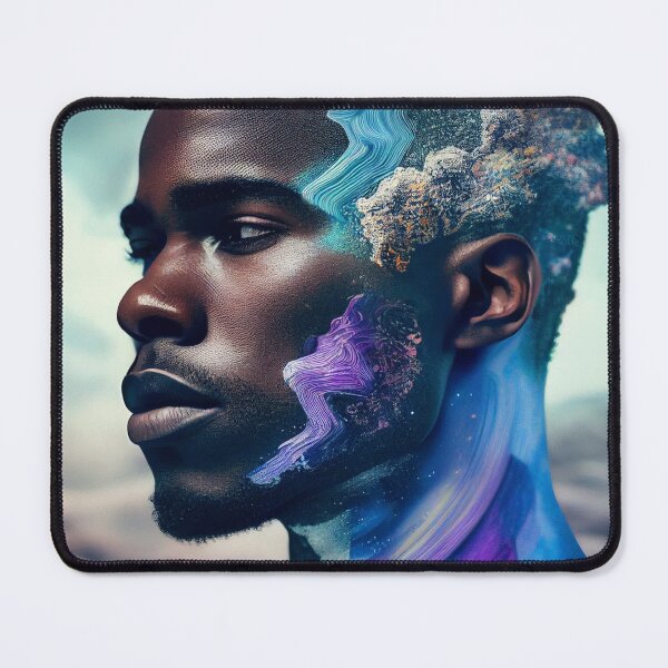 Item preview, Afrocentric Double Exposure designed and sold by MidJourneymen.