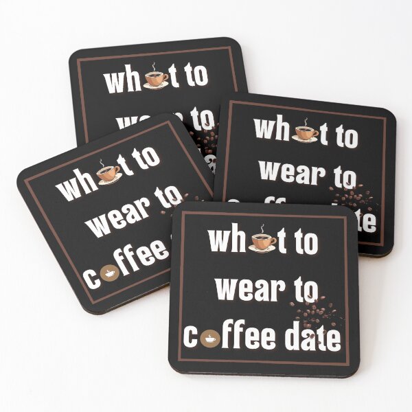 Item preview, what to wear to coffee date funny inspirational mocking Black & white simple font - meme ironicquote designed and sold by najorie.