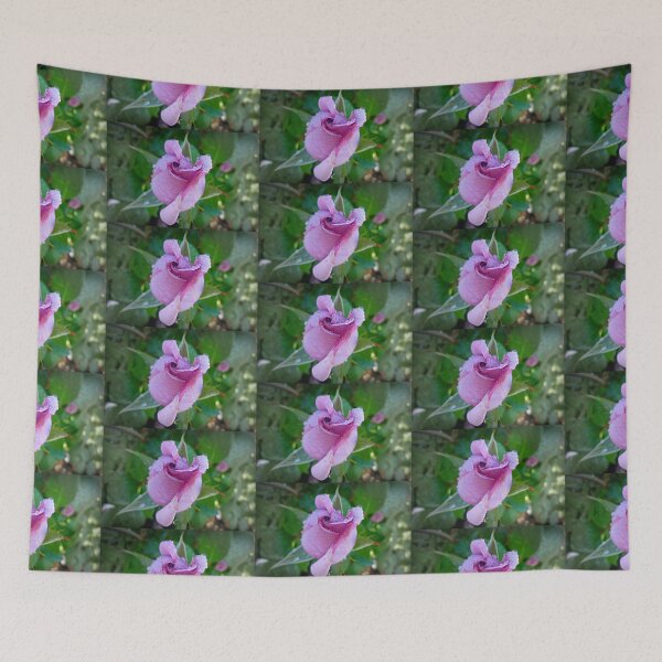 Item preview, *Lilactime bud opening after heavy Shower* designed and sold by EdsMum.