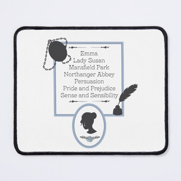 Item preview, Jane Austen Works designed and sold by The British Bunny Hop Shop.