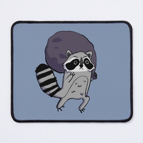 Item preview, Trash Panda Racoon stealing trash designed and sold by DandelionHoney-.