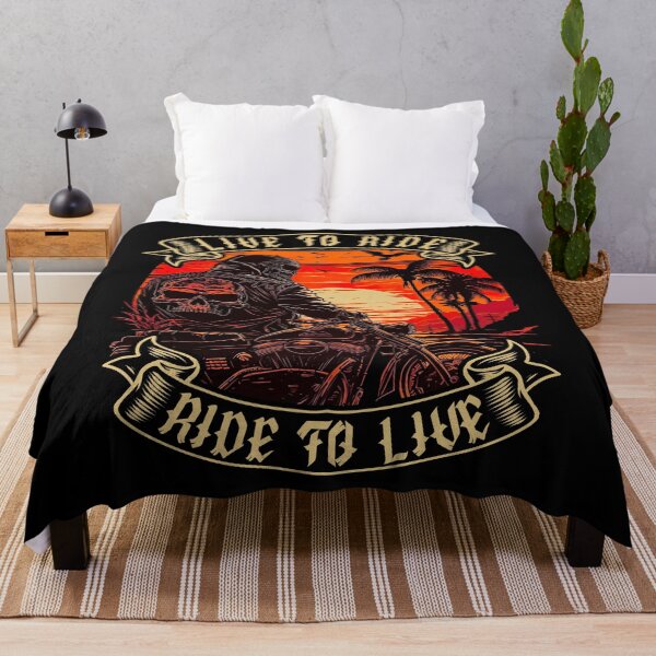 Item preview, Live To Ride, Ride To Live Biker designed and sold by druckfun.