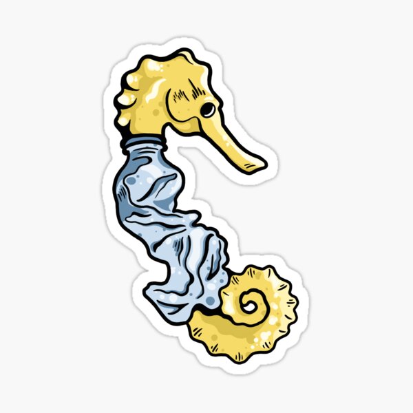 Item preview, Seahorse Jacket - Sea Pollution Series designed and sold by allyrtdesigns.