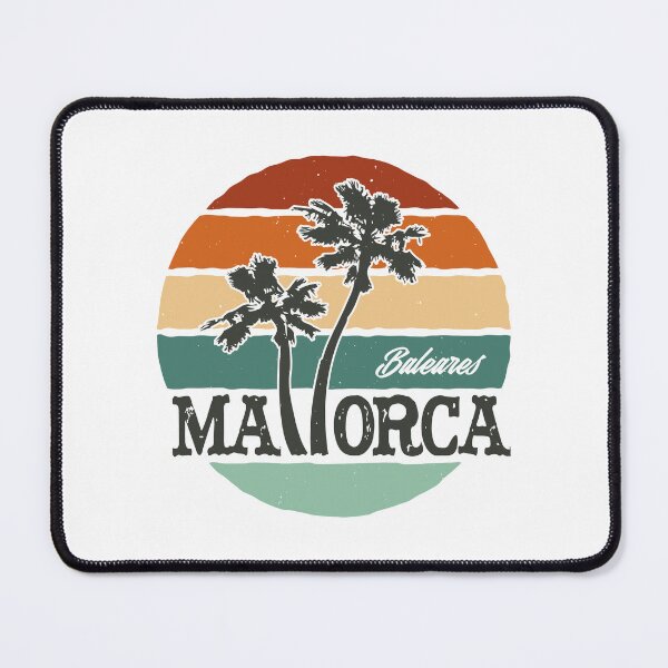 Item preview, Mallorca Baleares, retro, sunset, Majorca, Balearic Islands, Spain, Mediterranean sea holiday designed and sold by FFelder.