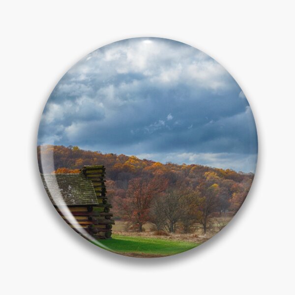 Item preview, A Log Cabin In Autumn designed and sold by James DeFazio.