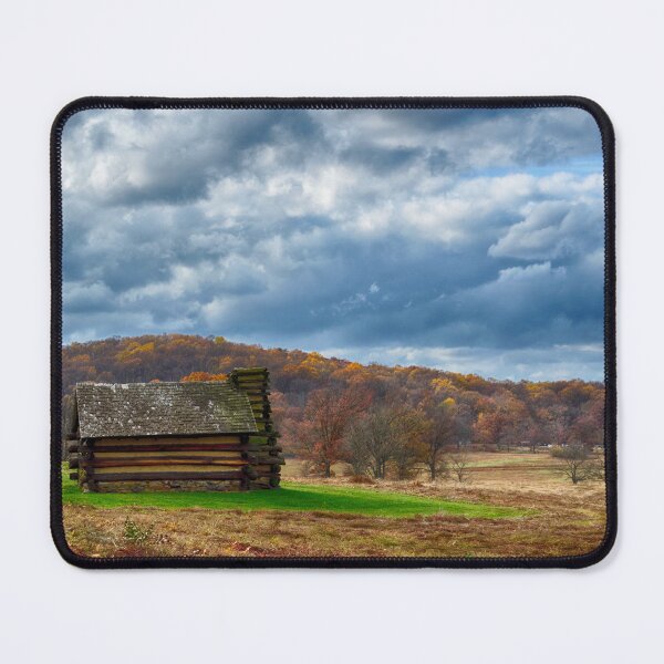 Item preview, A Log Cabin In Autumn designed and sold by James DeFazio.