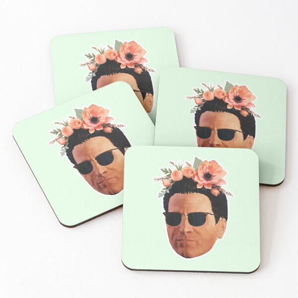 Item preview, Deacon wearing a flower crown and he didn't get his wig snatched this time designed and sold by FatHobbit.