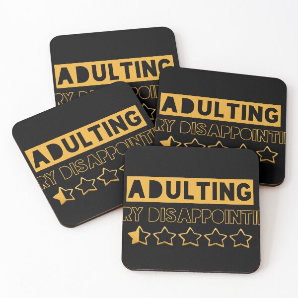 Item preview, Adulting Very Disappointing designed and sold by Choc7YT.