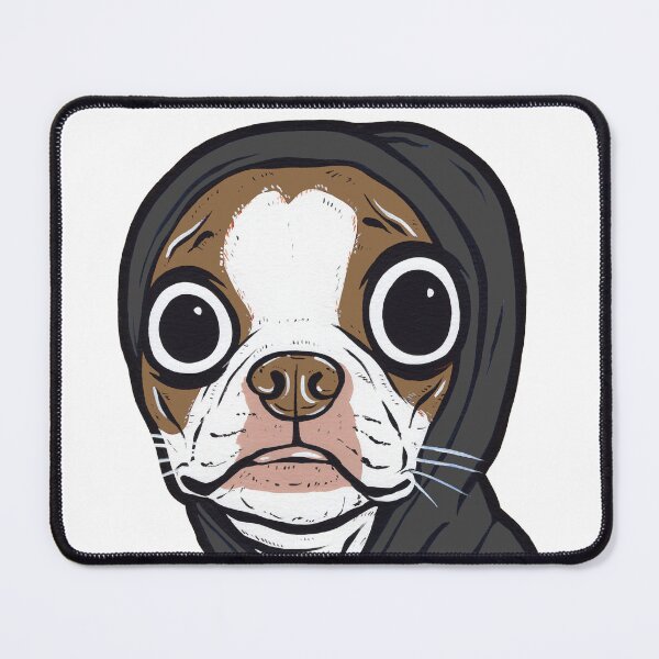 Item preview, Brown Boston Terrier Hoodie designed and sold by turddemon.