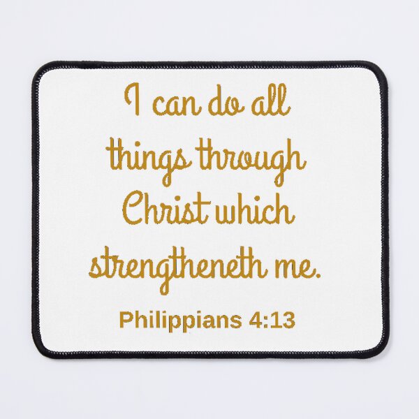 Item preview, Philippians 4:13 designed and sold by Gentle40Winks.