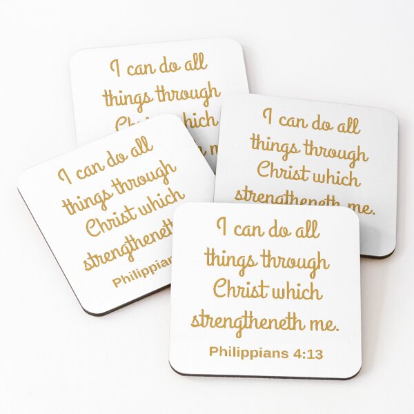 Item preview, Philippians 4:13 designed and sold by Gentle40Winks.