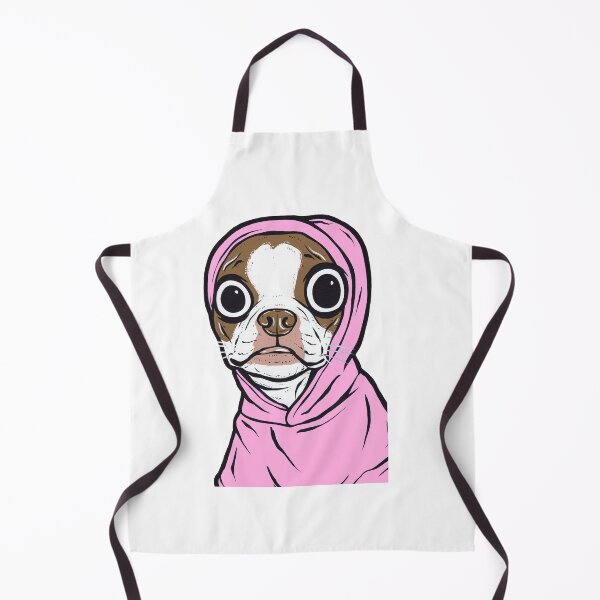 Item preview, Pink and Brown Boston Terrier Hoodie designed and sold by turddemon.
