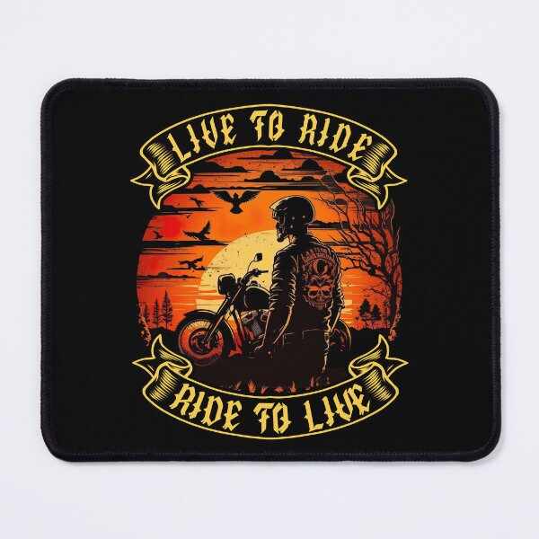 Item preview, Live To Ride, Ride To Live Biker designed and sold by druckfun.